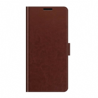 Capa De Couro Para Samsung Galaxy S21 FE Clássico
