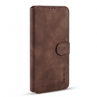 Capa De Couro Para Samsung Galaxy S21 FE Dg.ming Retro