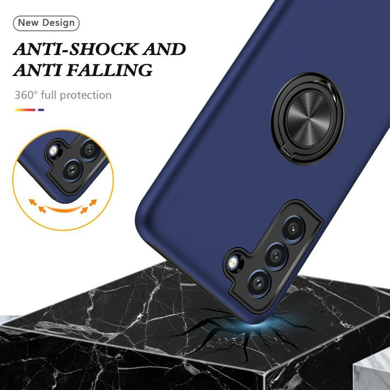 Capa Para Samsung Galaxy S21 FE Anel De Suporte Magnético