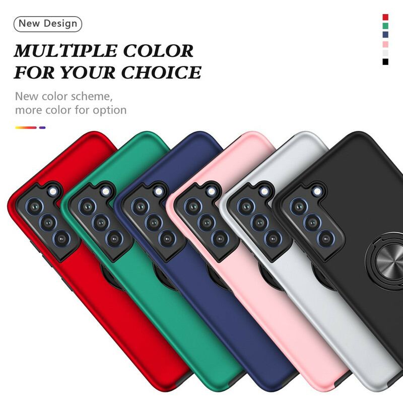 Capa Para Samsung Galaxy S21 FE Anel De Suporte Magnético