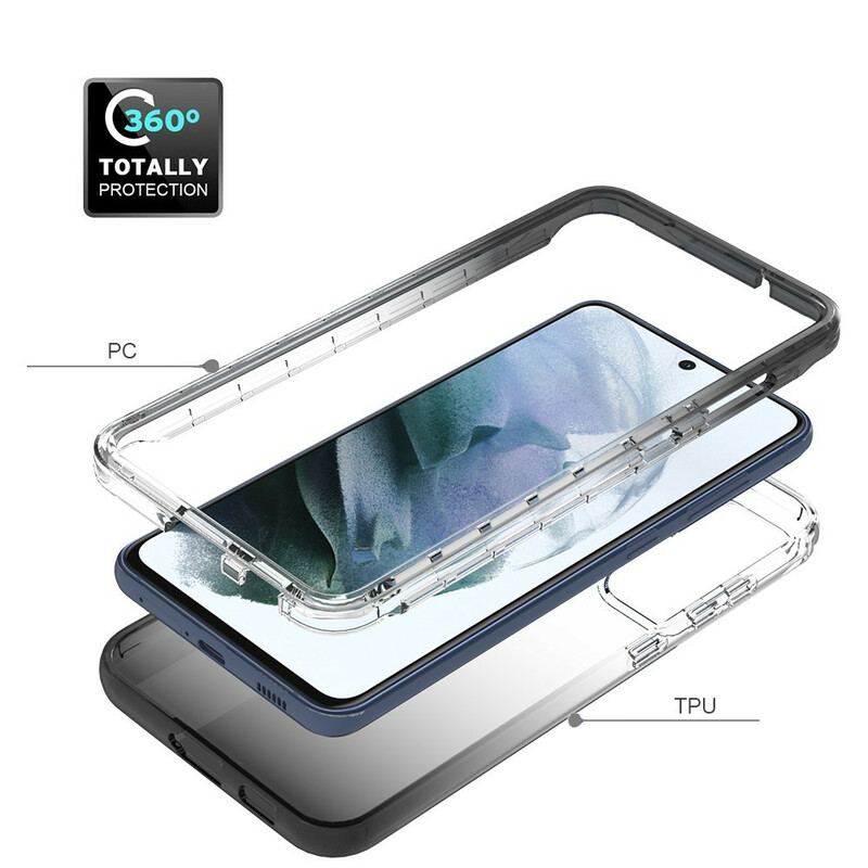 Capa Para Samsung Galaxy S21 FE Cor Gradiente