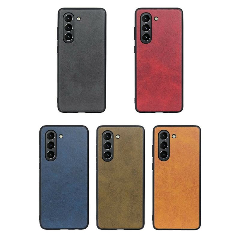 Capa Para Samsung Galaxy S21 FE Efeito De Couro De Aparência Refinada