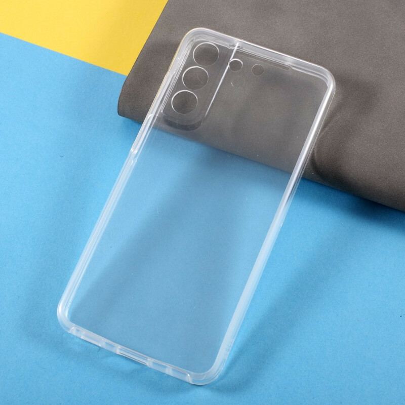 Capa Para Samsung Galaxy S21 FE Frente Transparente Traseira