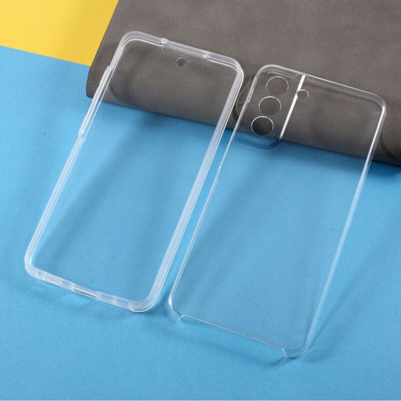 Capa Para Samsung Galaxy S21 FE Frente Transparente Traseira