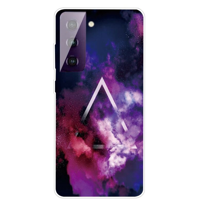 Capa Para Samsung Galaxy S21 FE Geometria Flexível