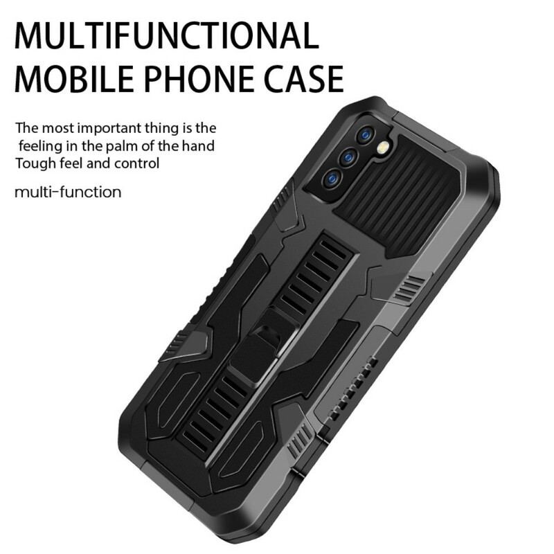 Capa Para Samsung Galaxy S21 FE Suporte Removível Bicolor