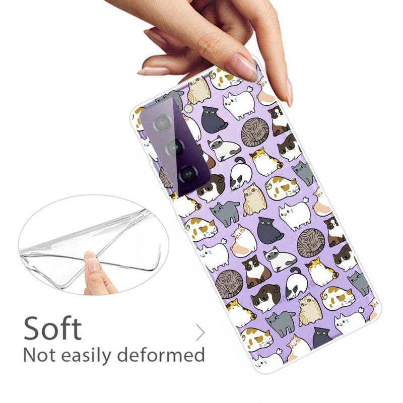 Capa Para Samsung Galaxy S21 FE Top Cats
