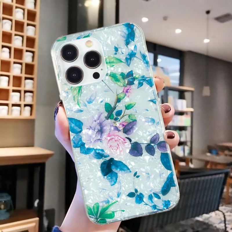 Capa Para iPhone 15 Pro Max Florais