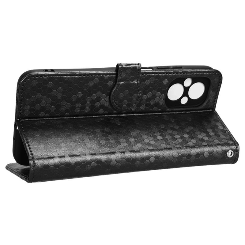 Capa De Couro Para Poco M5 De Cordão Padrão 3d Strappy