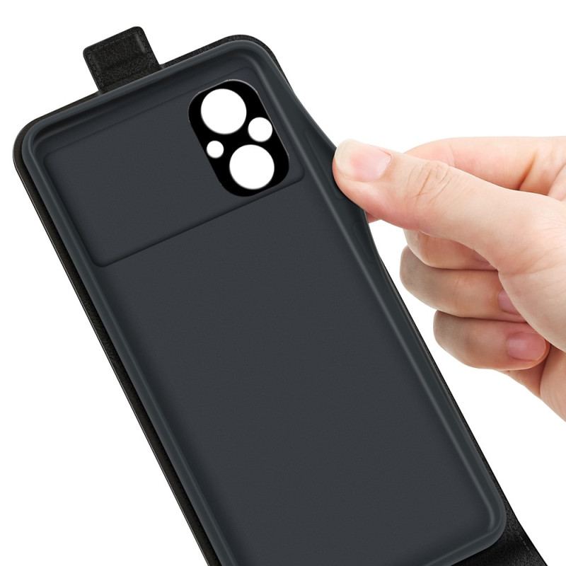 Capa Flip Para Poco M5 De Couro Aba Vertical