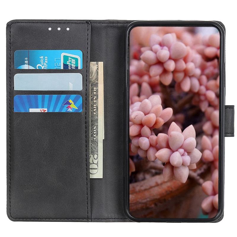 Capa Flip Para Poco M5 Couro Sintético Fosco