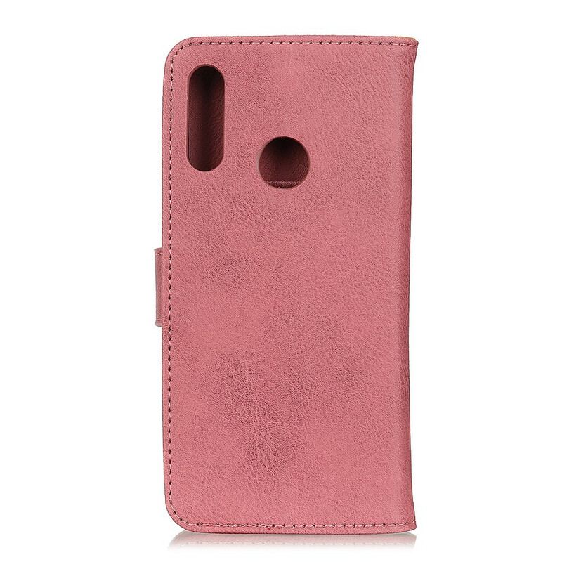 Capa Flip Para Huawei Y7p Imitação De Couro Khazneh