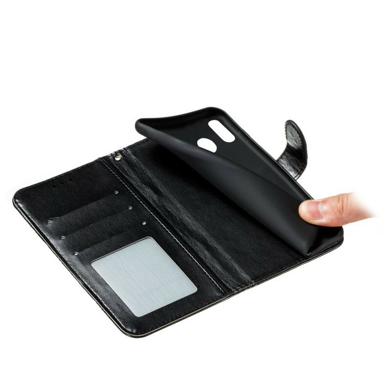 Capa Folio Para Huawei Y7p Mandala Completa