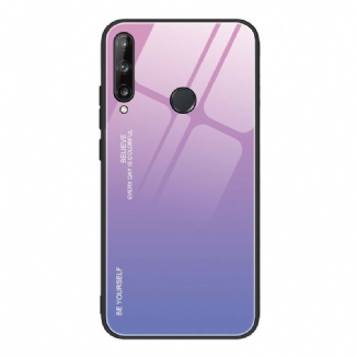 Capa Para Huawei Y7p Vidro Temperado Seja Você Mesmo