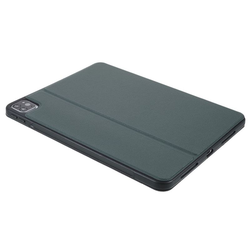 Capa De Celular Para iPad Pro 11" (2022) Efeito De Couro De Lichia X-level