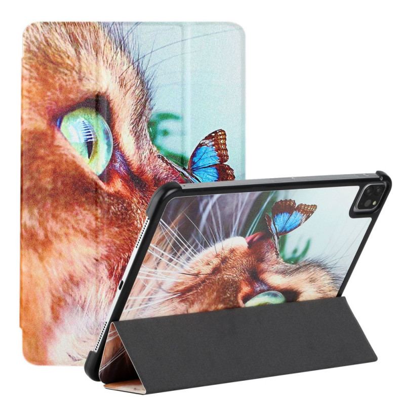 Capa De Celular Para iPad Pro 11" (2022) Gato