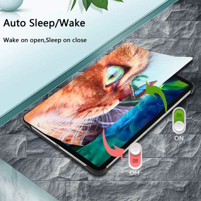 Capa De Celular Para iPad Pro 11" (2022) Gato