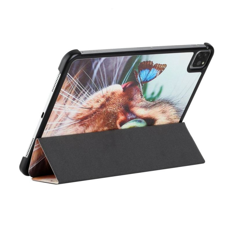 Capa De Celular Para iPad Pro 11" (2022) Gato