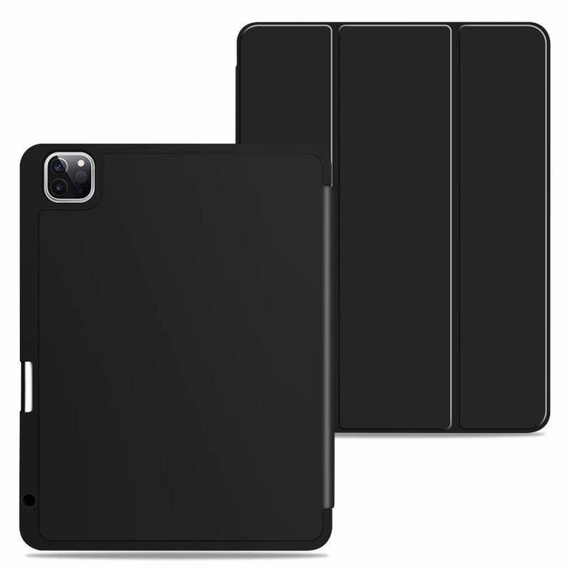 Capa De Celular Para iPad Pro 11" (2022) Suporte Para Caneta Com Três Dobras