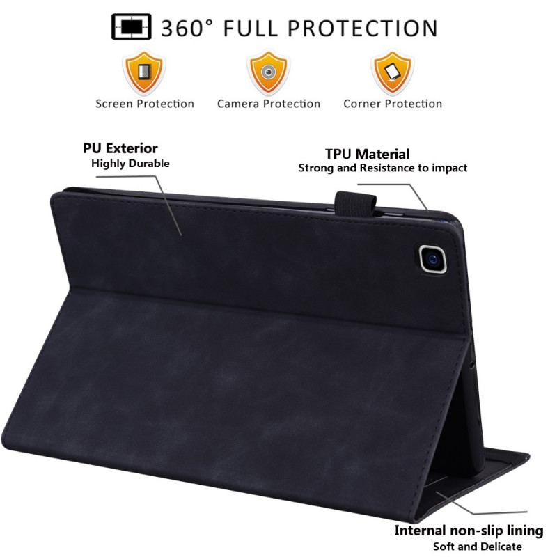 Capa Para iPad Pro 11" (2022) Efeito Couro Empresarial