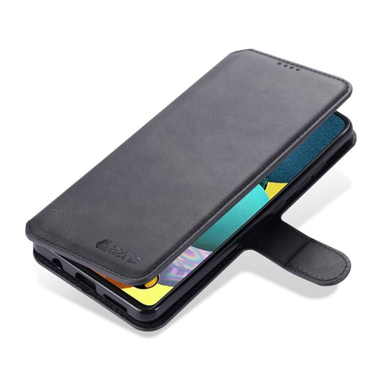 Capa Em Pele Para Samsung Galaxy A51 5G Azns Retrô
