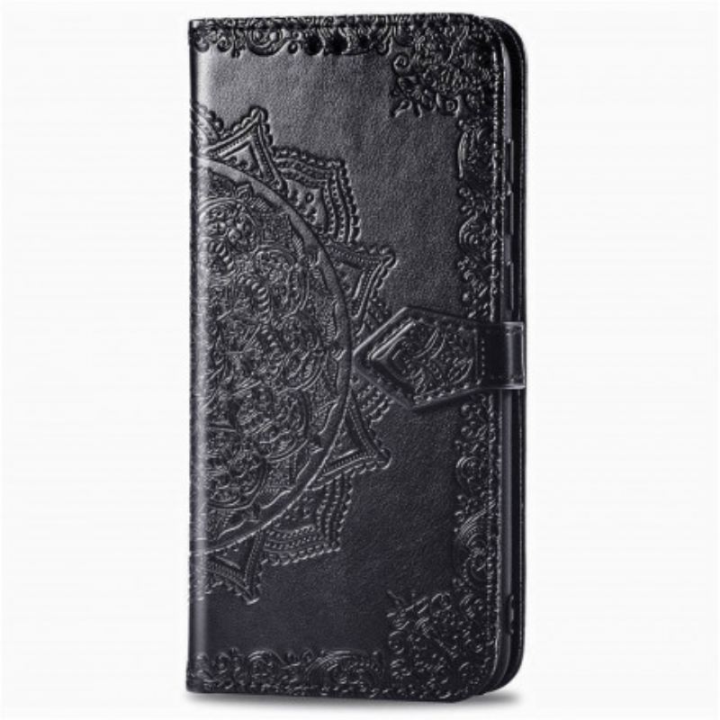 Capa Flip Para Samsung Galaxy A51 5G Mandala Idade Média