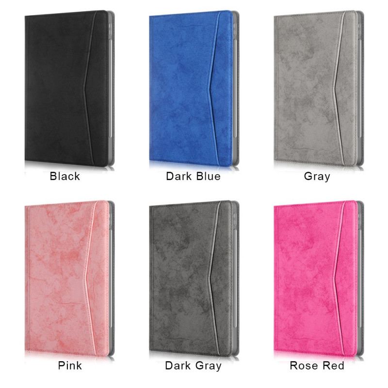 Capa Para iPad Pro 12.9" (2020) Efeito Couro Empresarial