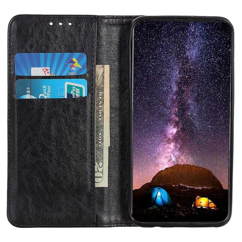 Capa De Celular Para Oppo Reno 7 Flip Couro Sintético Texturizado