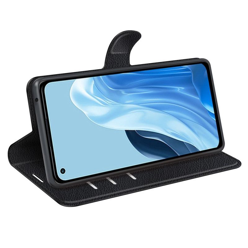 Capa Flip Para Oppo Reno 7 Estilo Clássico De Couro