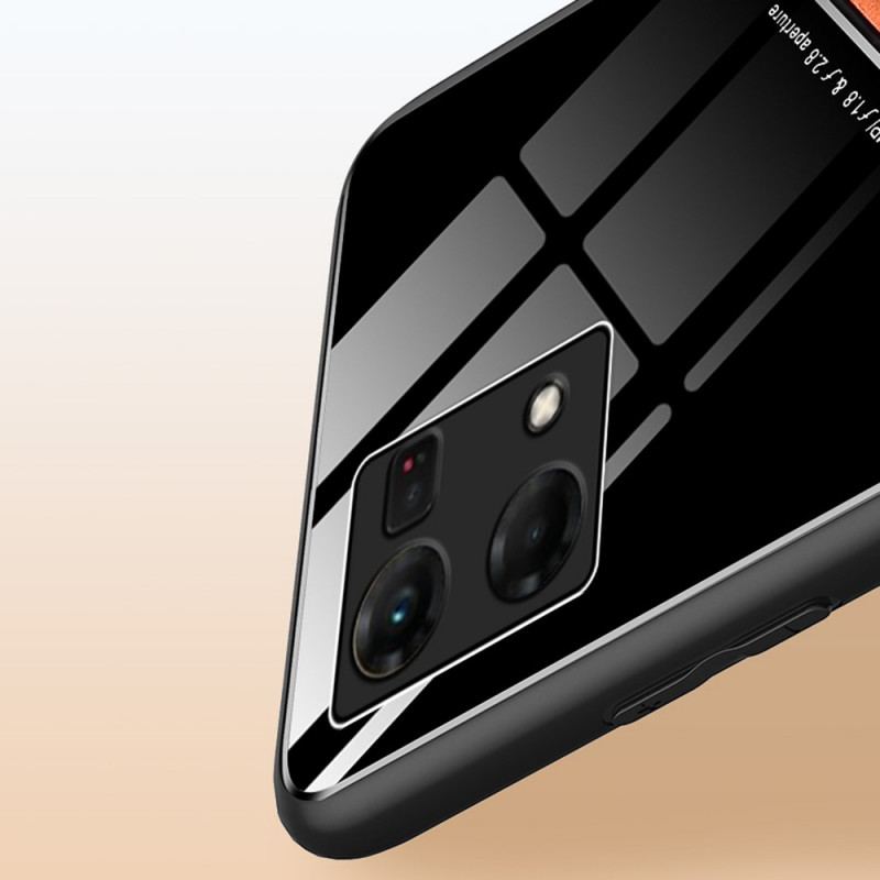 Capa Para Oppo Reno 7 Couro Falso Premium