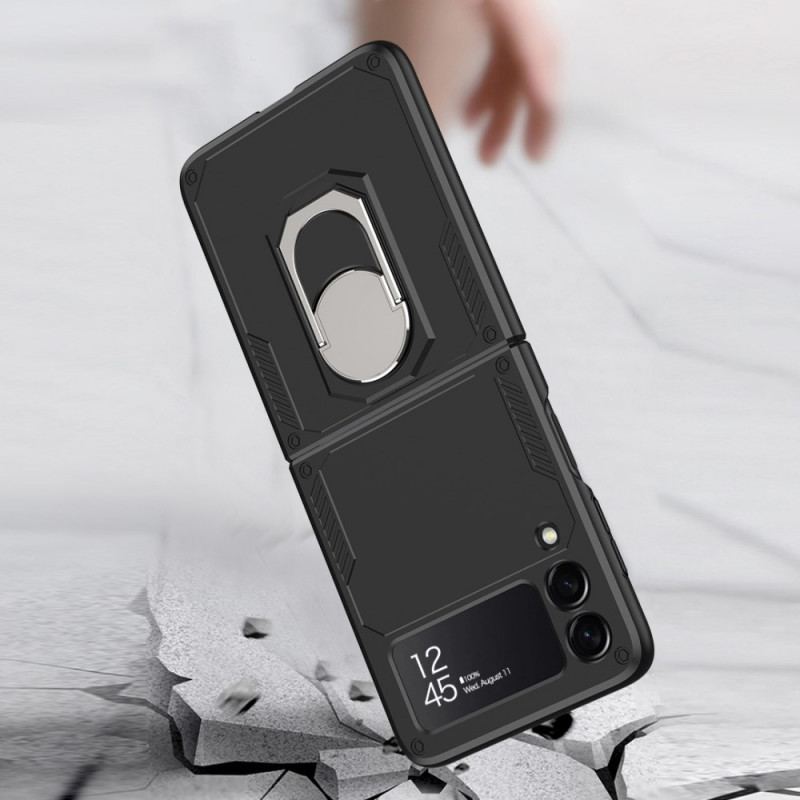 Capa Para Samsung Galaxy Z Flip 3 5G De Couro Armadura Série Gkk