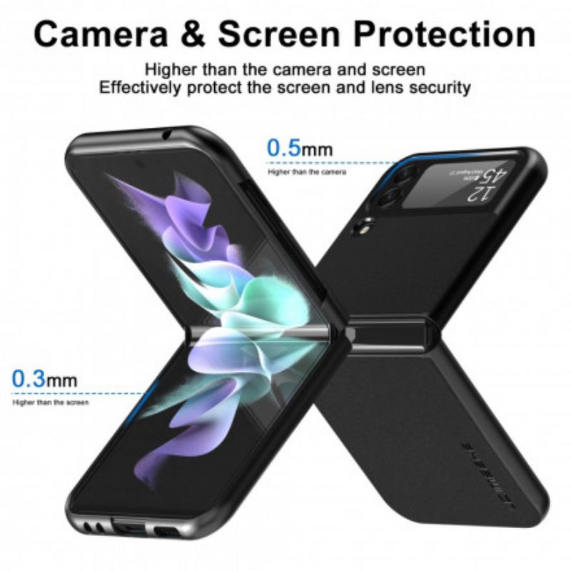 Capa Para Samsung Galaxy Z Flip 3 5G De Couro Lc.imeeke