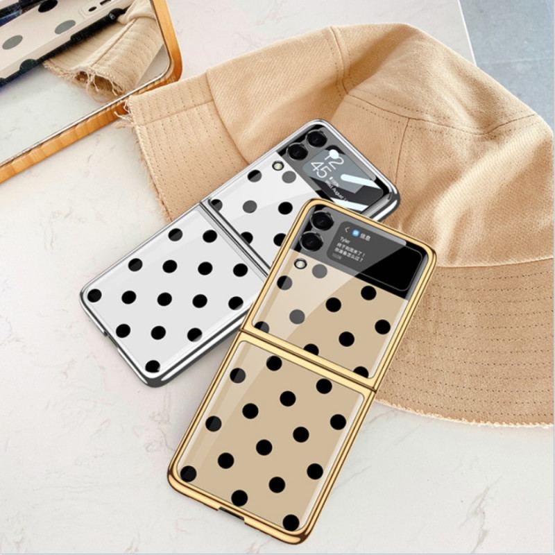 Capa Para Samsung Galaxy Z Flip 3 5G De Couro Vidro Temperado Gkk Peso