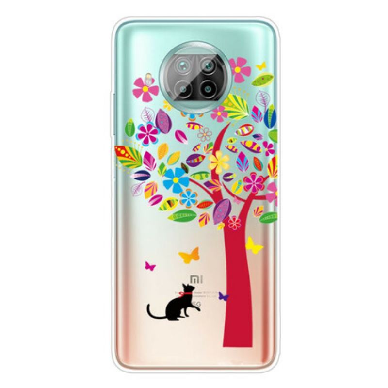 Capa De Celular Para Xiaomi Mi 10T Lite Árvore Colorida
