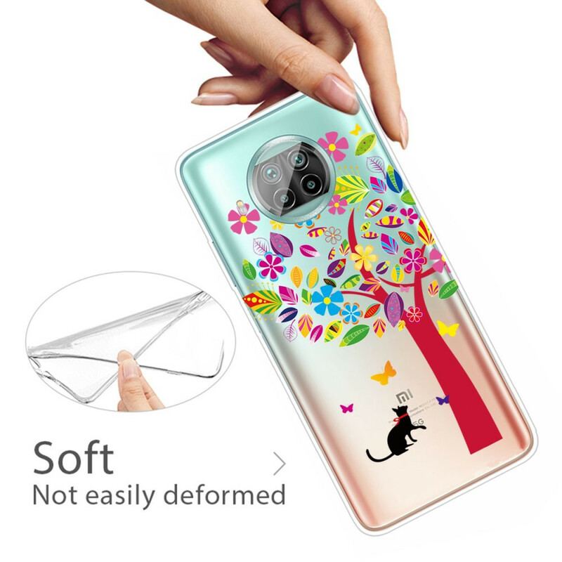 Capa De Celular Para Xiaomi Mi 10T Lite Árvore Colorida