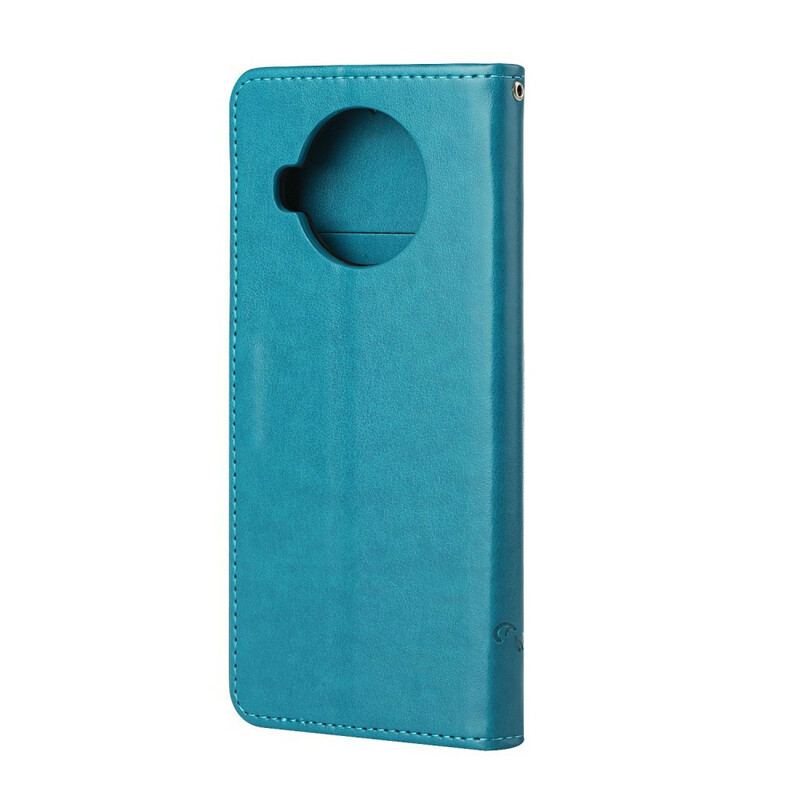 Capa Flip Para Xiaomi Mi 10T Lite Borboletas Asiáticas