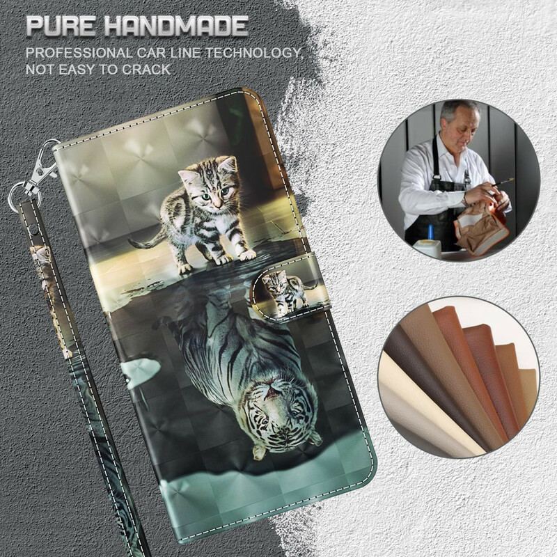 Capa Flip Para Xiaomi Mi 10T Lite Ernesto O Tigre
