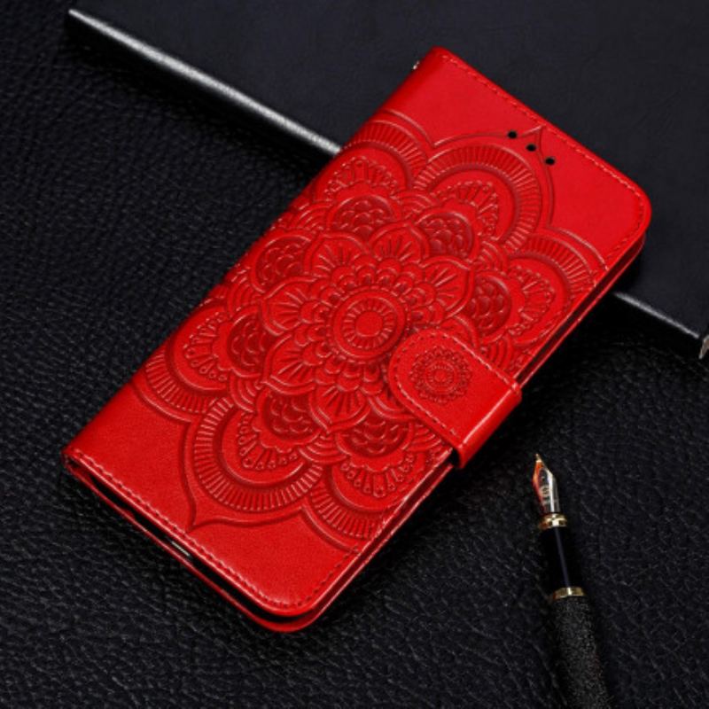 Capa Flip Para Xiaomi Mi 10T Lite Mandala Completa