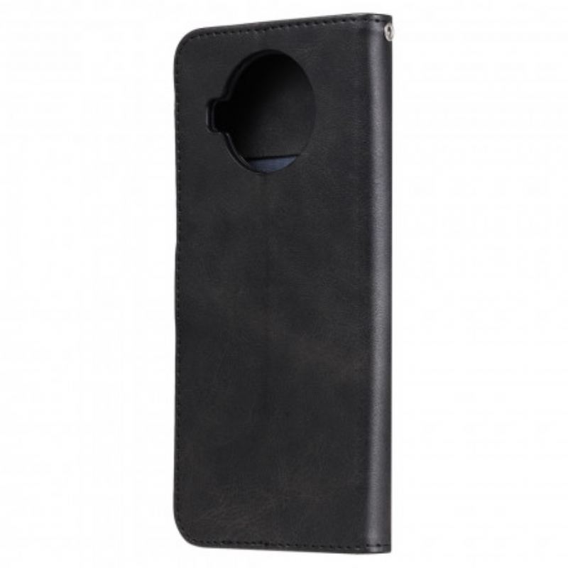 Capa Flip Para Xiaomi Mi 10T Lite Porta-moedas Vintage