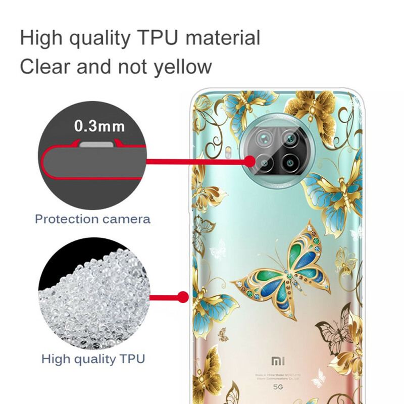 Capa Para Xiaomi Mi 10T Lite Vôo De Borboletas