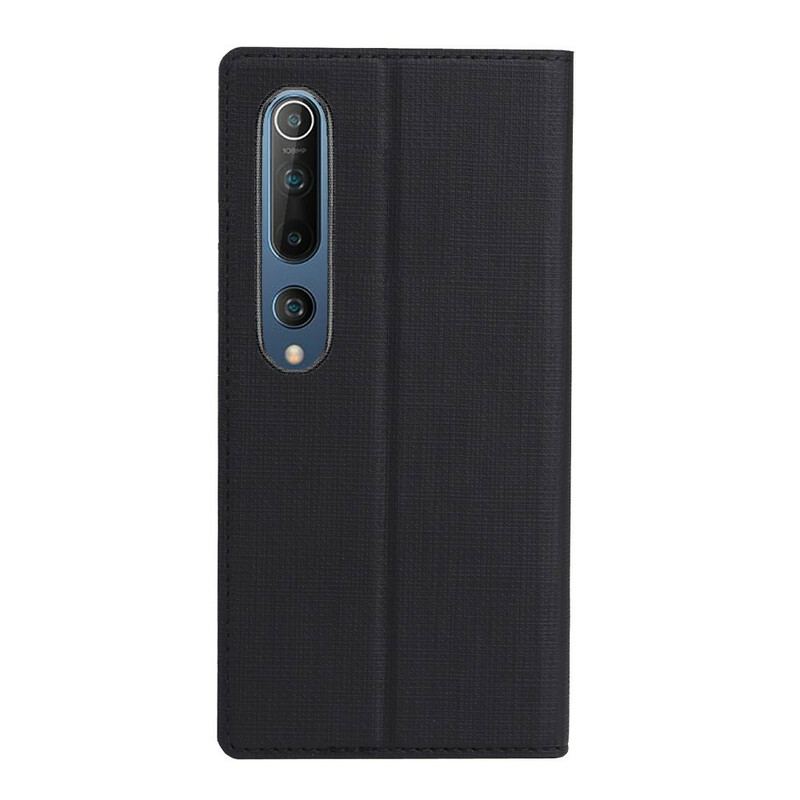 Capa De Celular Para Xiaomi Mi 10 / 10 Pro Flip Vili Dmx Texturizado