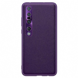 Capa Para Xiaomi Mi 10 / 10 Pro Efeito Couro Prestígio