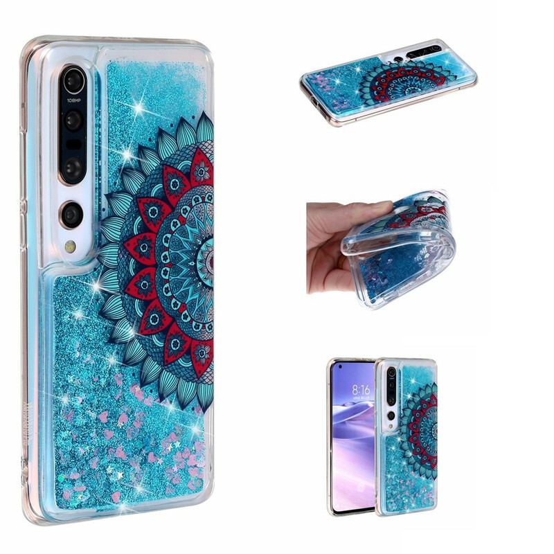 Capa Para Xiaomi Mi 10 / 10 Pro Mandala De Glitter