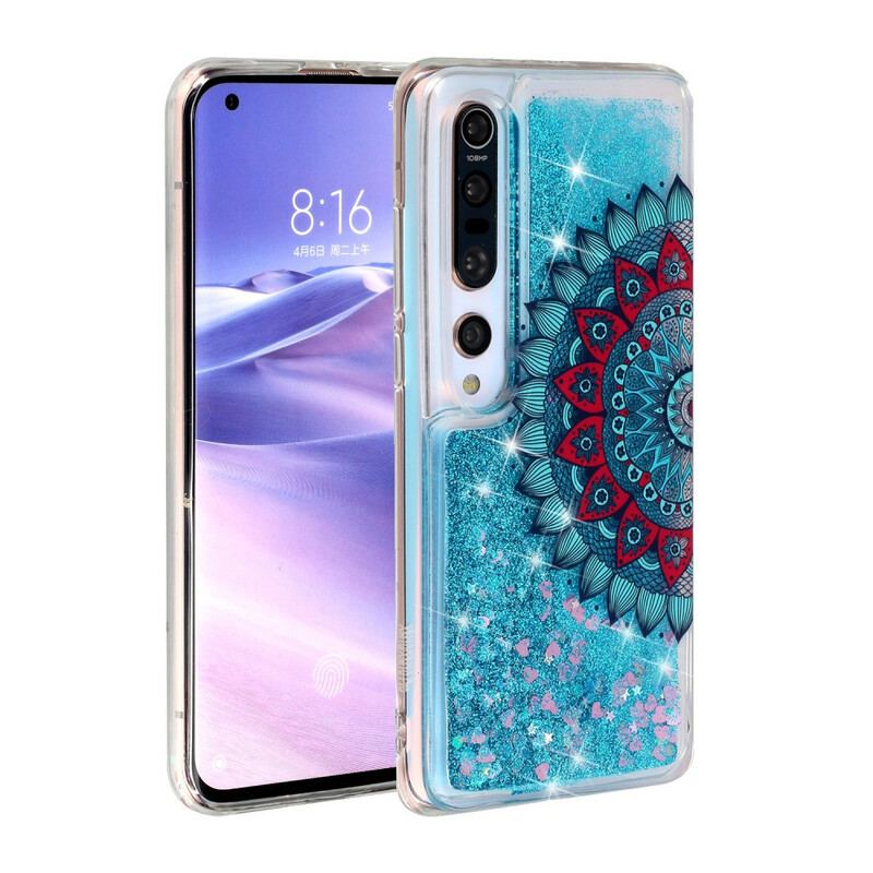 Capa Para Xiaomi Mi 10 / 10 Pro Mandala De Glitter