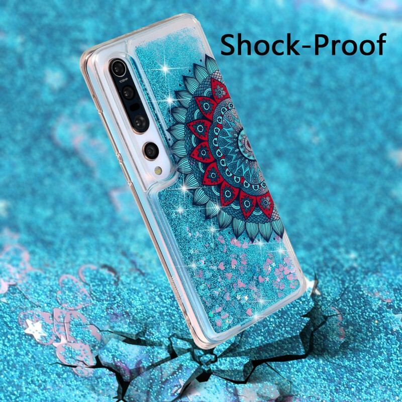 Capa Para Xiaomi Mi 10 / 10 Pro Mandala De Glitter