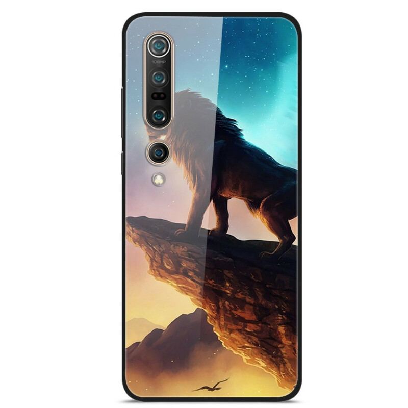 Capa Para Xiaomi Mi 10 / 10 Pro Vidro Temperado Rei Leão