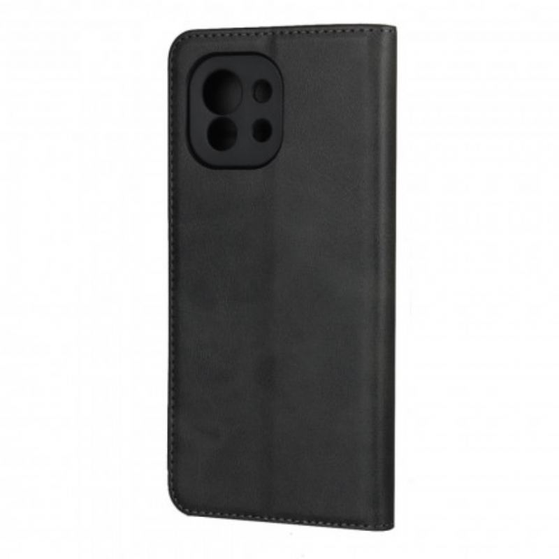 Capa De Celular Para Xiaomi Mi 11 (5G) Flip Estilo Design De Couro
