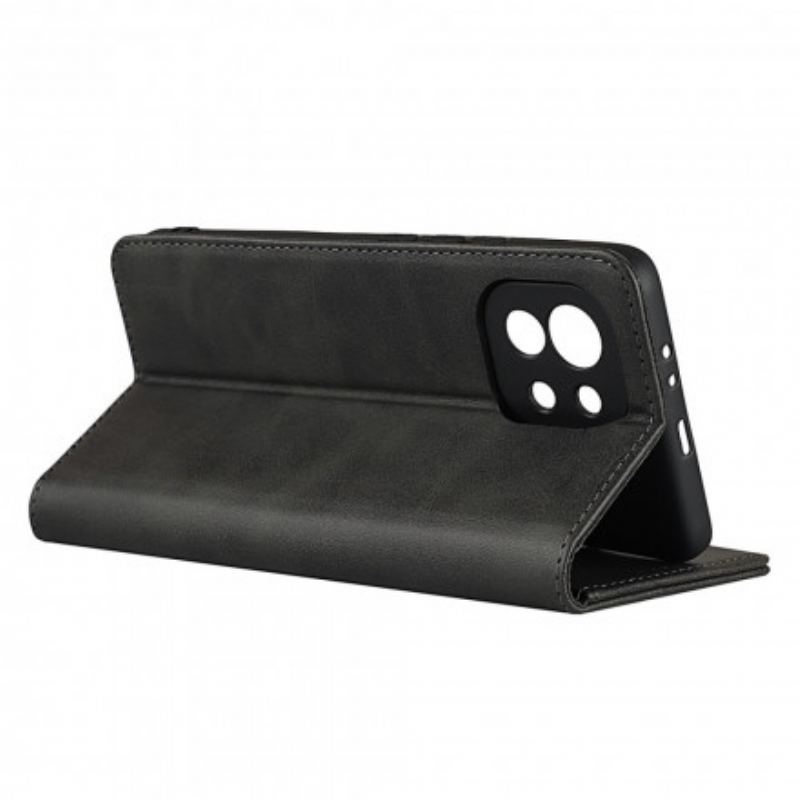 Capa De Celular Para Xiaomi Mi 11 (5G) Flip Estilo Design De Couro