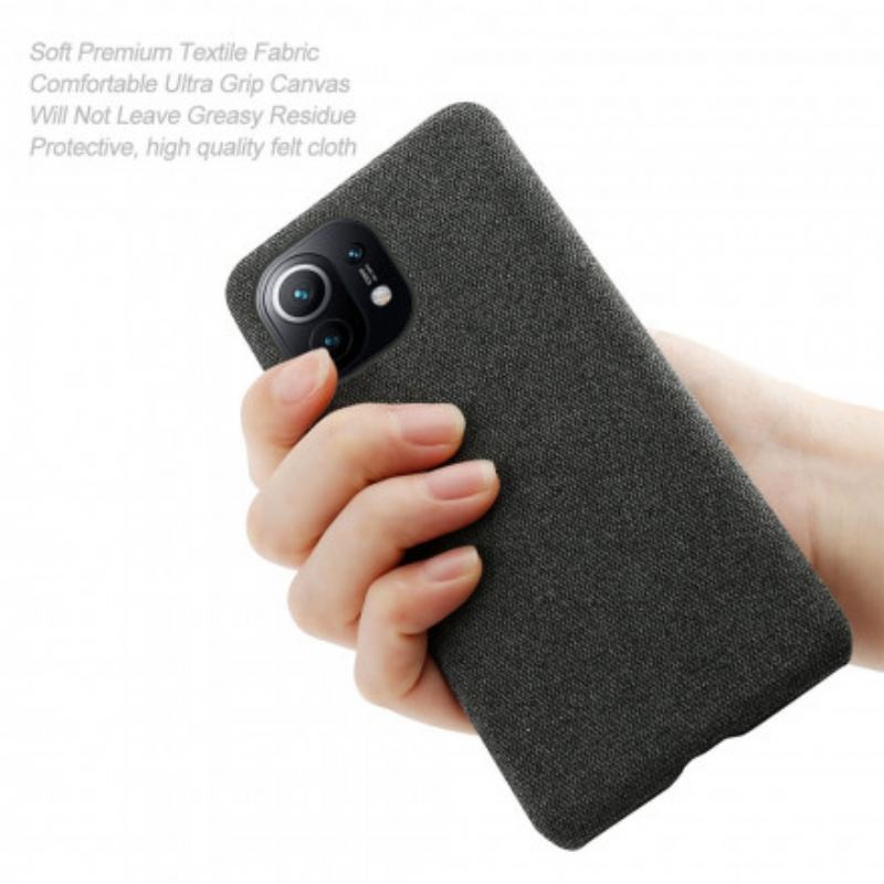 Capa De Celular Para Xiaomi Mi 11 (5G) Tecido Ksq