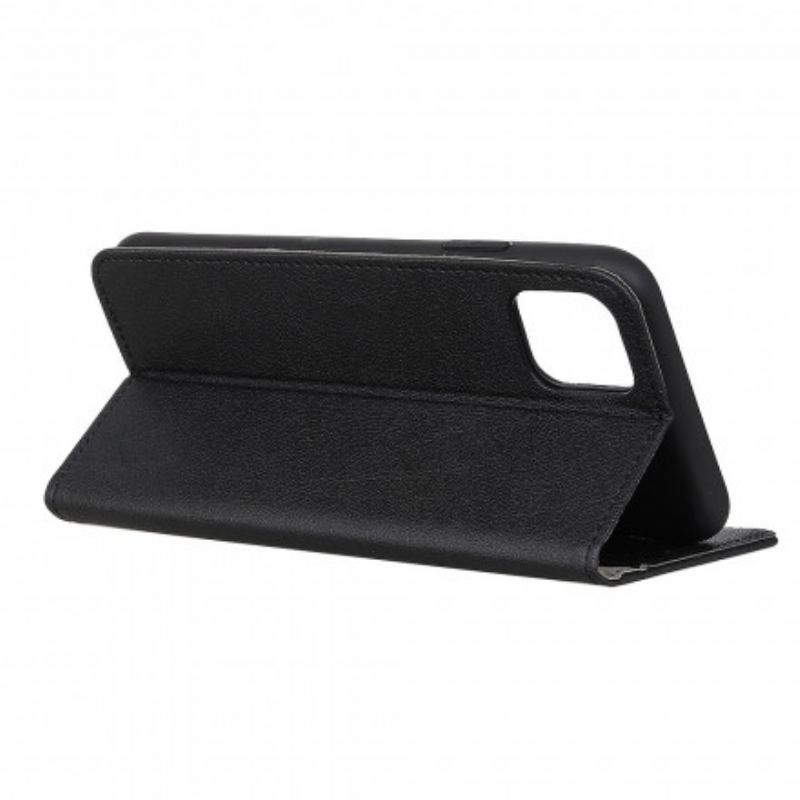 Capa Flip Para Xiaomi Mi 11 (5G) Couro Falso Clássico